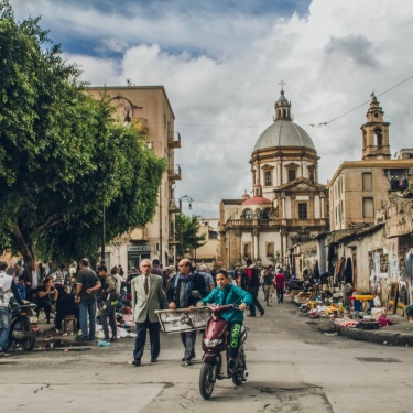 Palermo: la vuccirìa e il mare